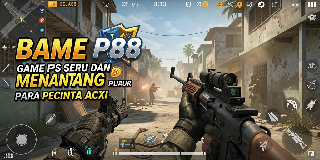 Tampilan gameplay BOLA88 yang intens dan menarik.
