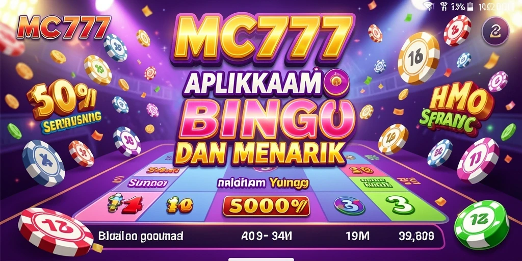 Tampilan gameplay seru di MC777 dengan suasana Bingo yang mendebarkan.