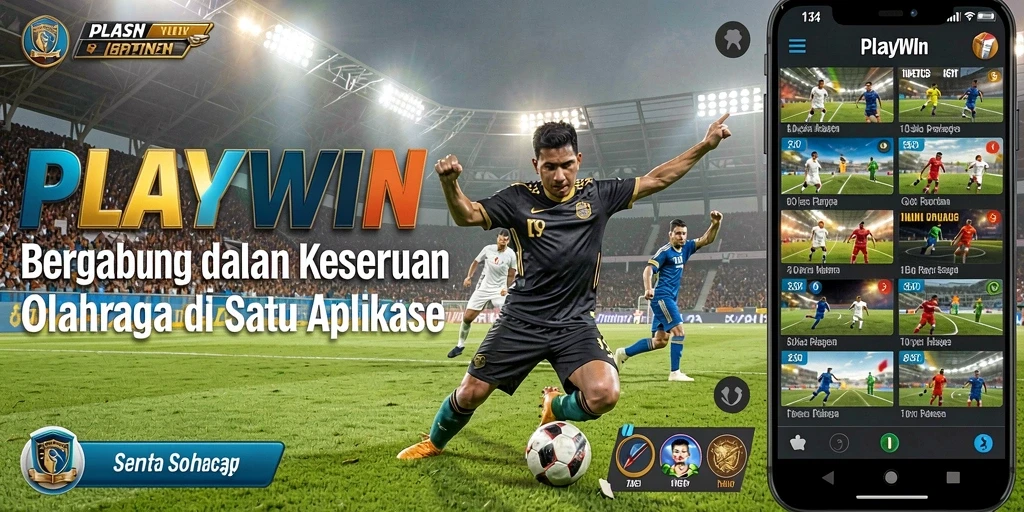 Tampilan gameplay menarik dari game olahraga PLAYWIN.